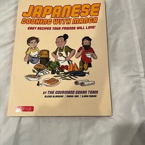Japanese Cooking with Manga Book